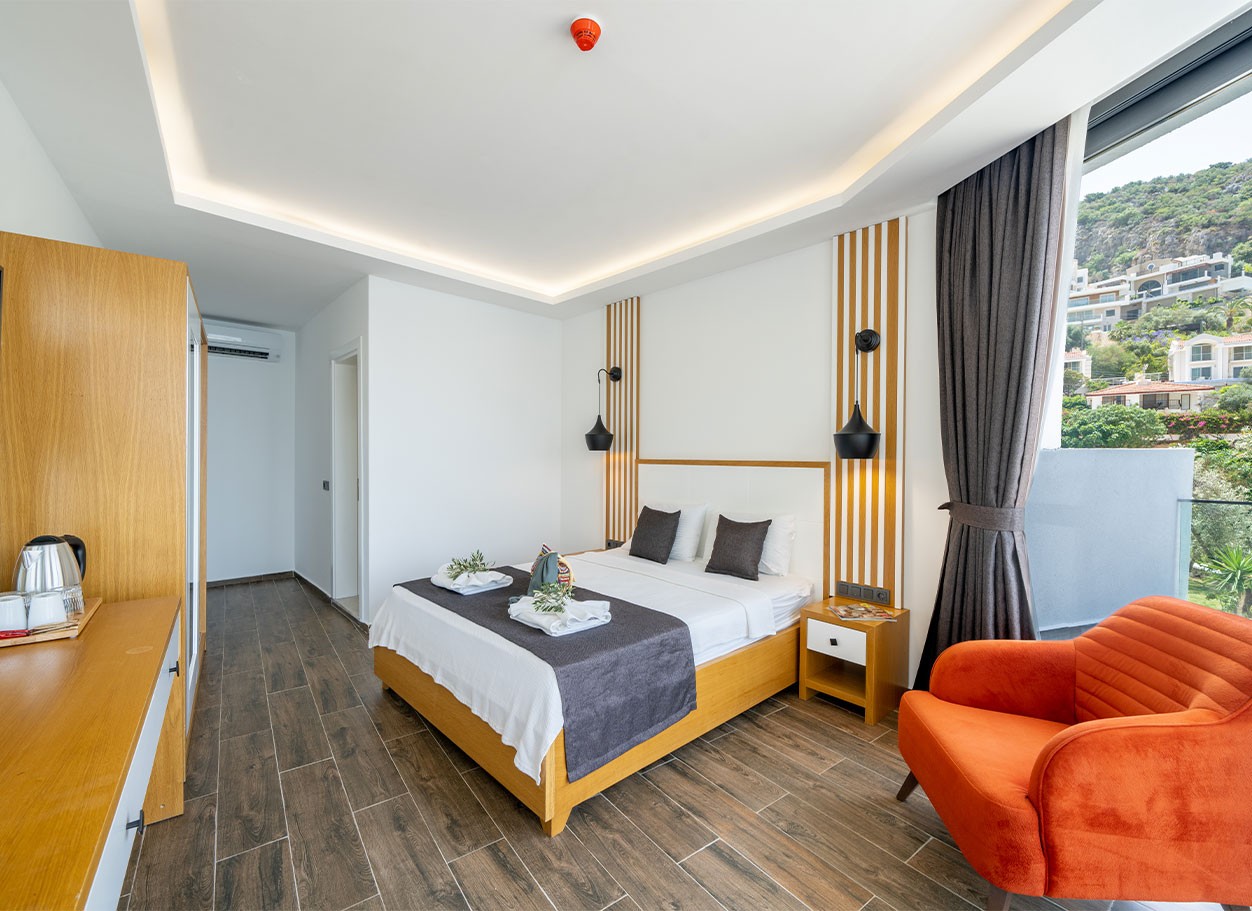 Süper Deluxe Jakuzili Deniz Manzaralı Oda